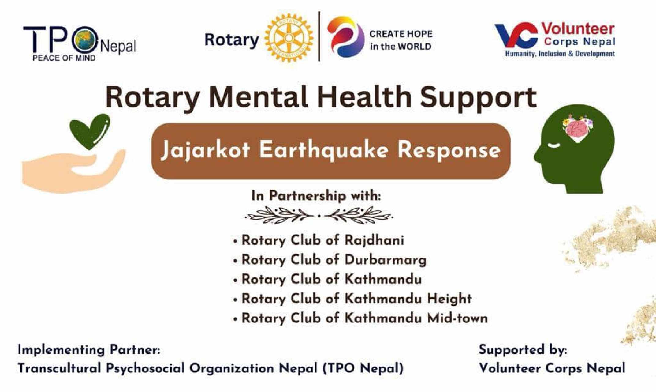 Rotary Mental Health Support